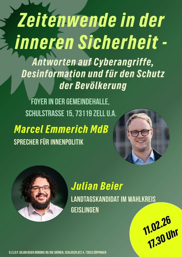 Zeitenwende in der inneren Sicherheit: Antworten auf Cyberangriffe, Desinformation und den Schutz der Bevölkerung